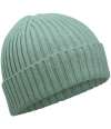 BB341B B341B Beechfield Kids Organic Cotton Beanie Dusty Green colour image